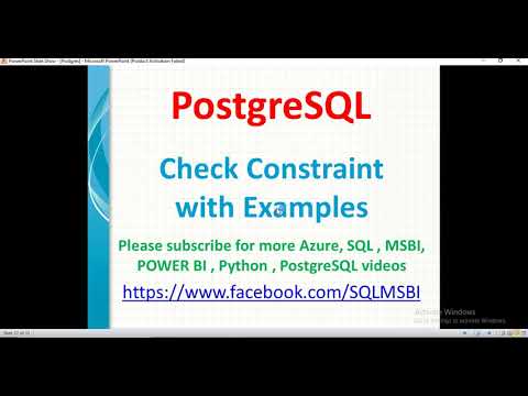 PostgreSQL Tutorials | Check Constraints in Postgresql