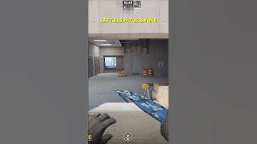 Left Elevator Smoke From Ramp Vertigo CS2 #shorts