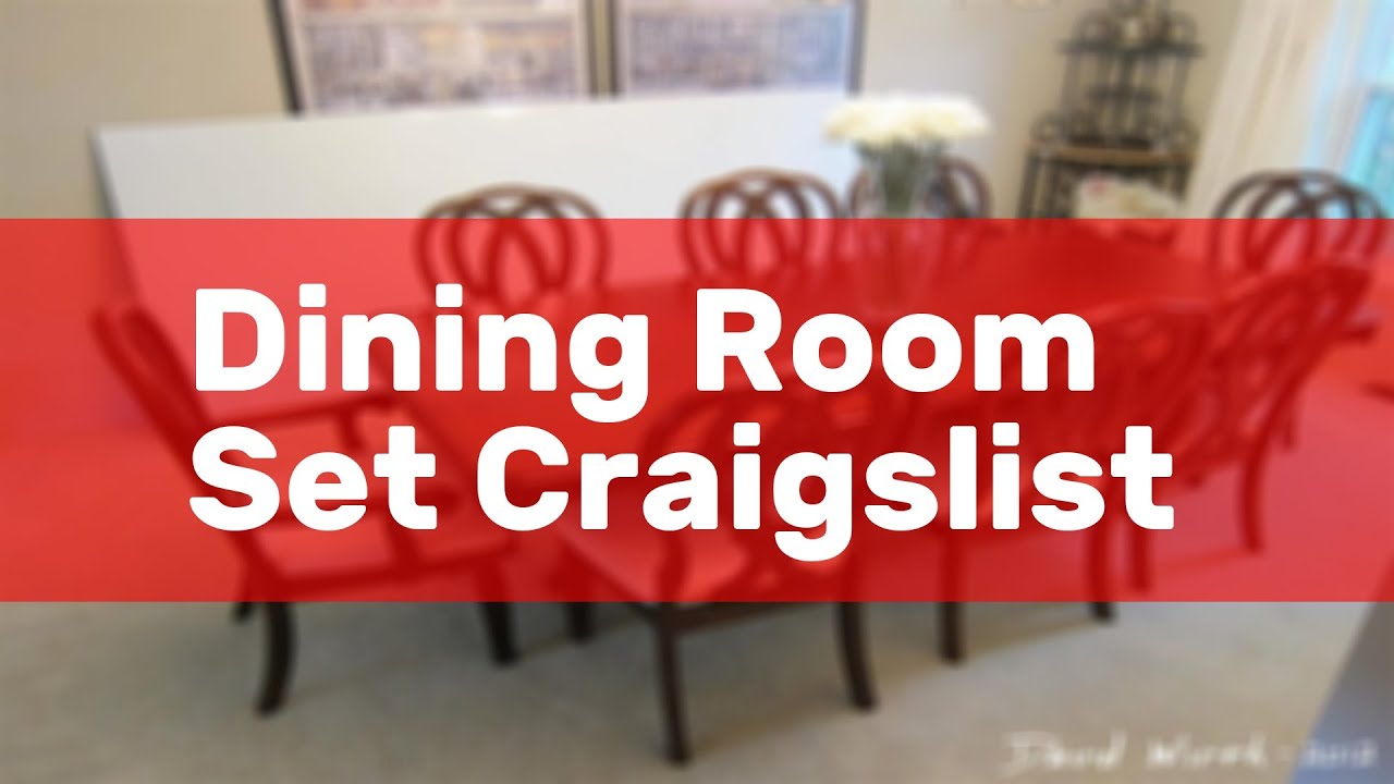 craigslist chicago dining room set