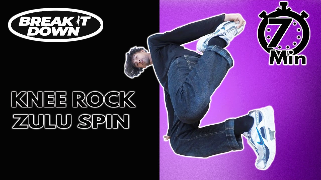 Footwork Breaking Tutorial | Knee Rock Zuluspin | Break it Down | Fabez South Side