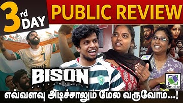 Day 3 | Bison Public Review | Dhruv Vikram | Mari Selvaraj | #BisonReview