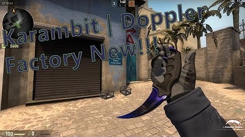 CS:GO - Karambit Doppler unboxing (kind of)
