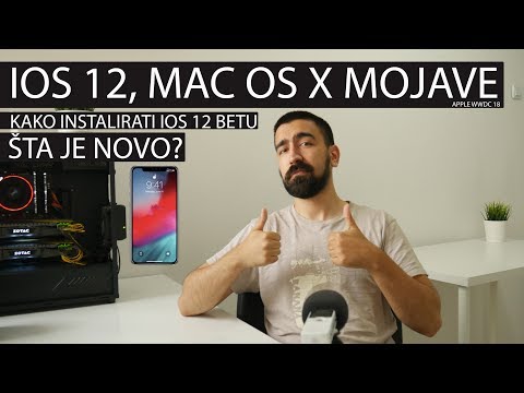 iOS 12 Kako Instalirati, Nove Funkcije, Mac OS X Mojave | WWDC 18 Vesti