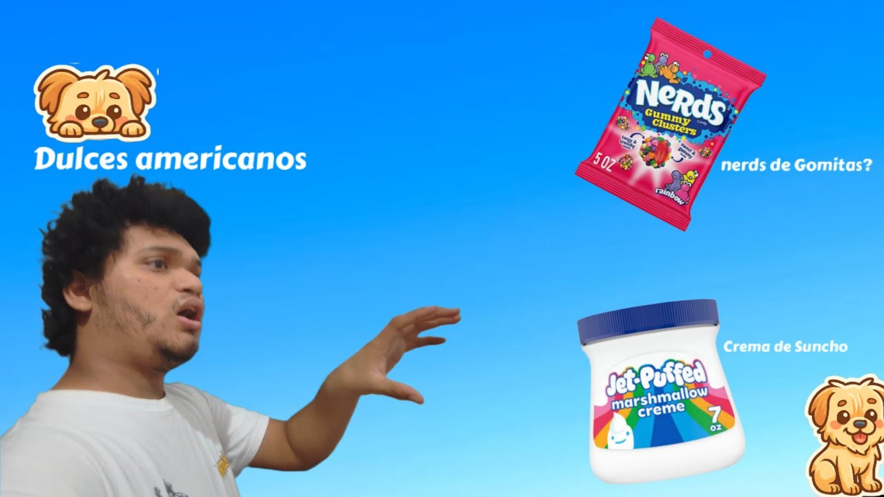 probando Dulces americanos