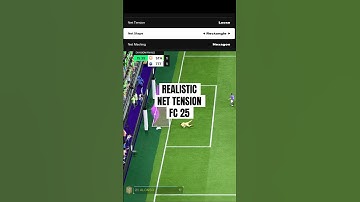 REALISTIC NET TENSION #fc25 #fifa