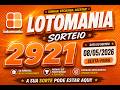LotoMania - Sorteio 2921