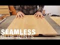 How to get flat and seamless panel glue joints  jointer trick