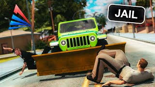 😱 ЗАДАВИЛ КОПОВ СВОИМ КОВШОМ И ПОПЛАТИЛСЯ ЗА ЭТО В GTA SAMP