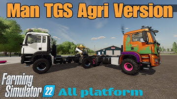 MAN TGS Agri Version  / Removed from mod hub