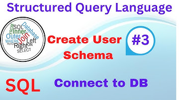 Create Schema | User | Connect to database | SQL | Oracle | Tutorial - 3 | Tamil