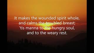 How Sweet the Name of Jesus Sounds (#620 Common Praise 1998 - Jesus Christ) John Newton