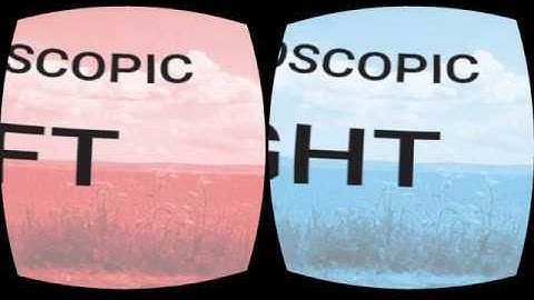 Stereoscopic images (A-Frame Tutorial - WebVR)