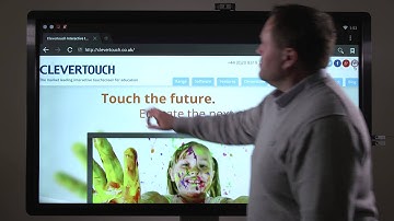 Clevertouch Plus Features - Internet browsing