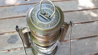 Oil Lamp Restoration