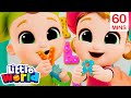 ABC Cookies Song + 60 Minutes of Kids Songs &amp; Nursery Rhymes by Little World