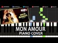 Mon Amour Kaabil|Hindi Song|Piano Chords Tutorial Lesson Instrumental Karaoke By Ganesh Kini Mp3 Song