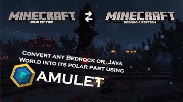 How to convert a Minecraft Java to a Minecraft Bedrock World! EASY!