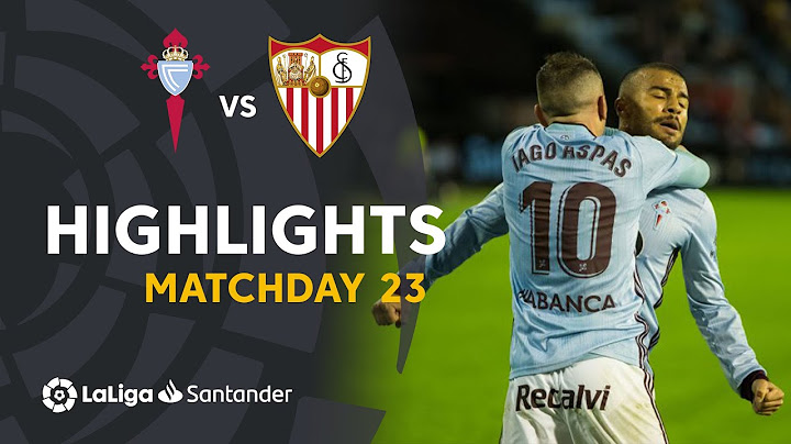 Highlights RC Celta vs Sevilla FC (2-1)