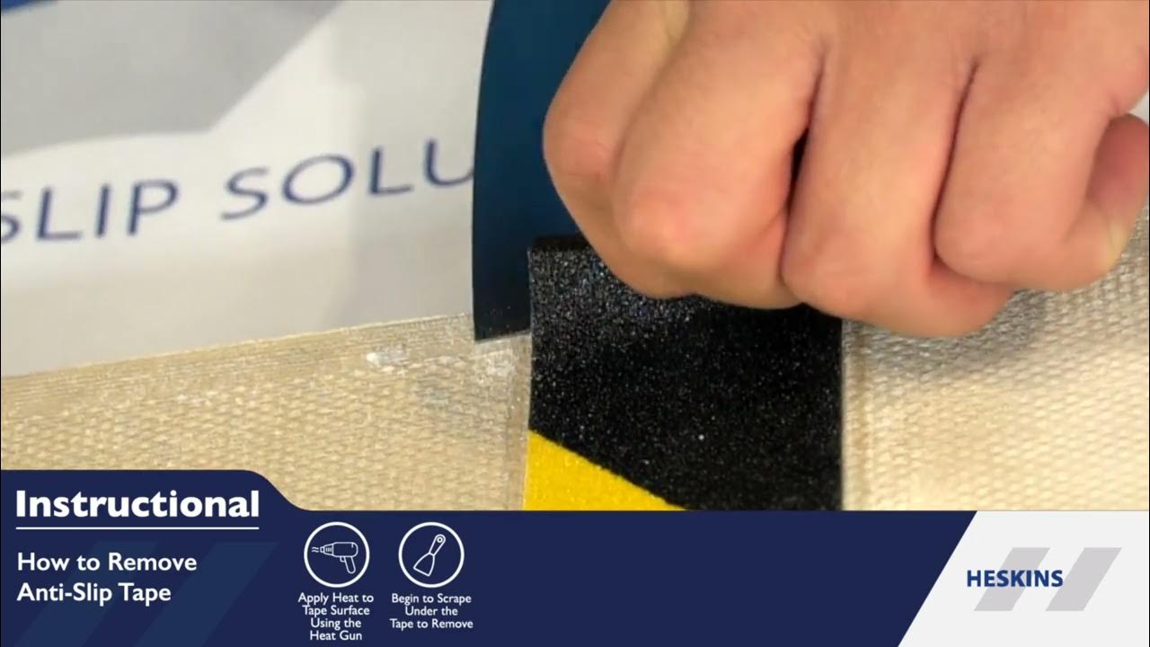 How To Remove Anti Slip Tape YouTube