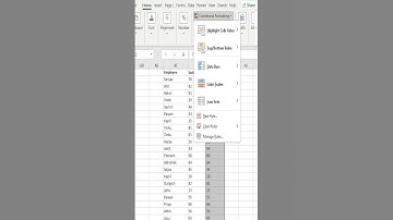 Advance Excel Trick - How To Make Color Scale in Excel Cell #learn #excel