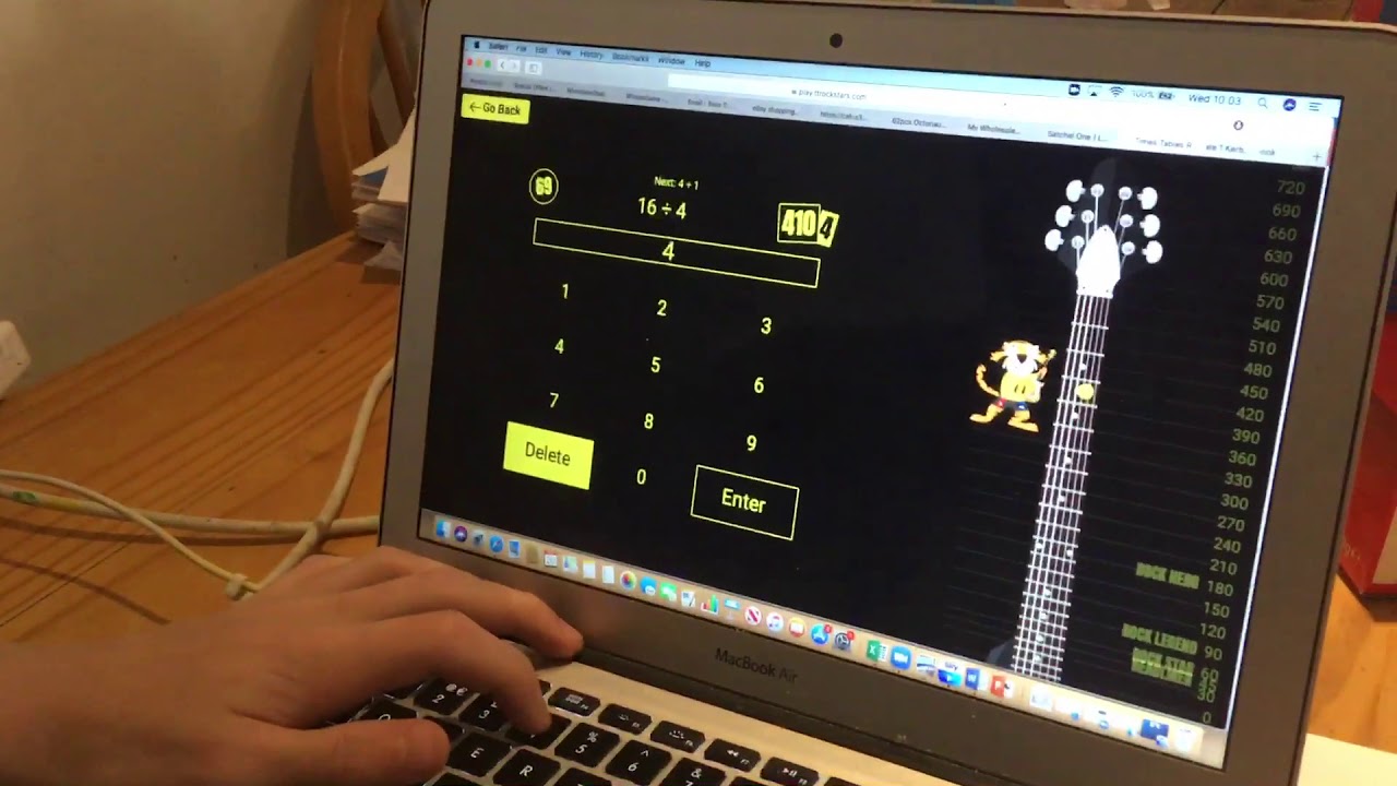 Getting 681 score on times tables rockstars ft 123 h gaming YouTube