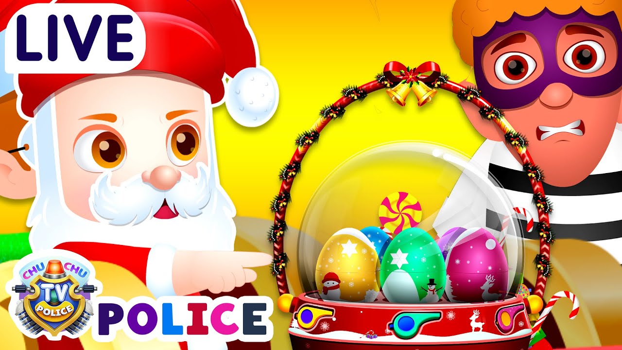 ChuChu TV Police Episodes for Children - ChuChu TV Surprise Eggs Videos for Kids