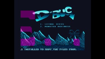 X-Troll - D-Bug Menu 191 | Atari ST Cracktro