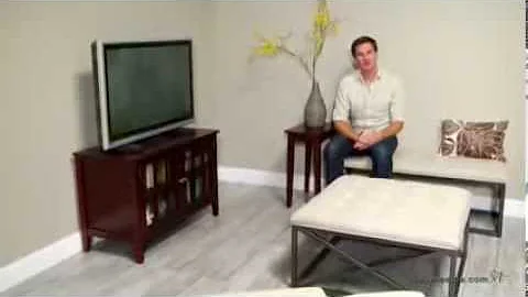 Turner Chair Side Table - Espresso - Product Review Video