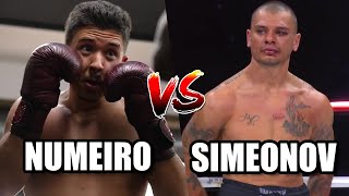 NUMEIRO VS SIMEONOV HIGHLIGHTS