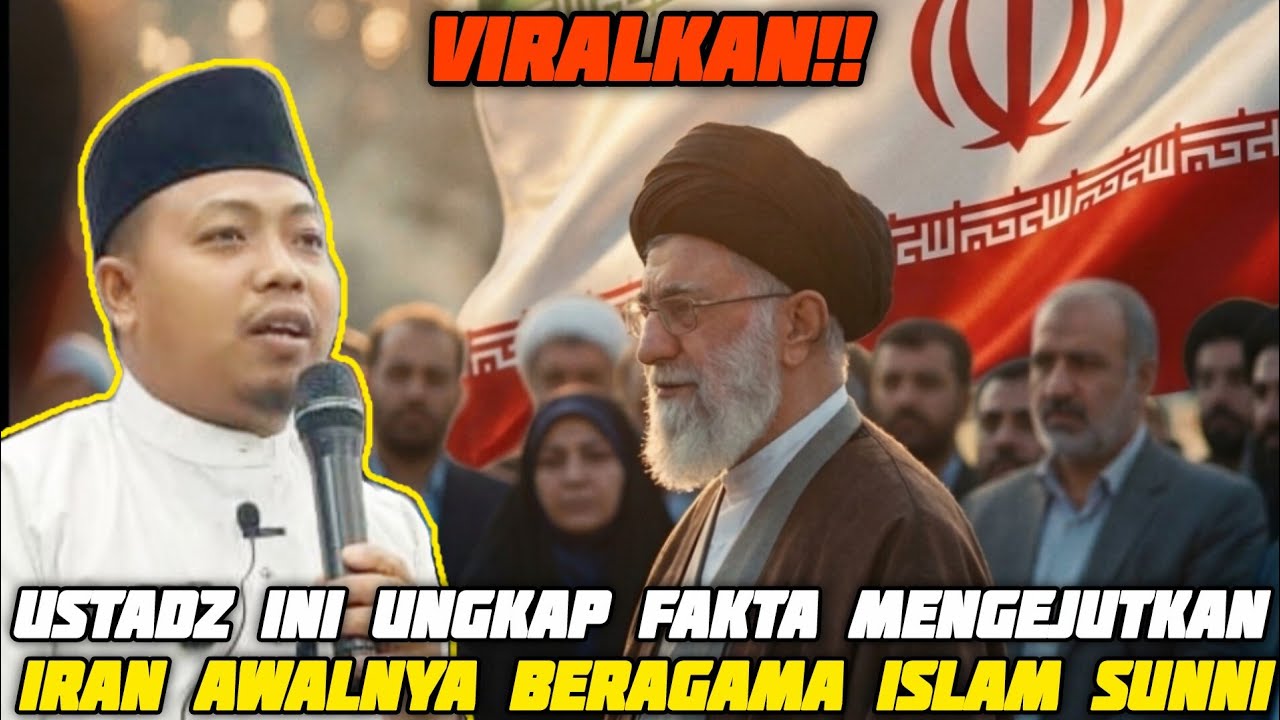 🔴 VIRALKAN ‼️ USTADZ INI UNGKAP FAKTA MENGEJUTKAN IRAN AWALNYA BERAGAMA ISLAM SUNNI | Ust M. Ridwan 