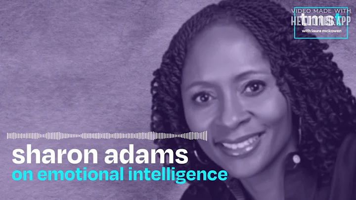 Sharon Adams on Emotional Intelligence