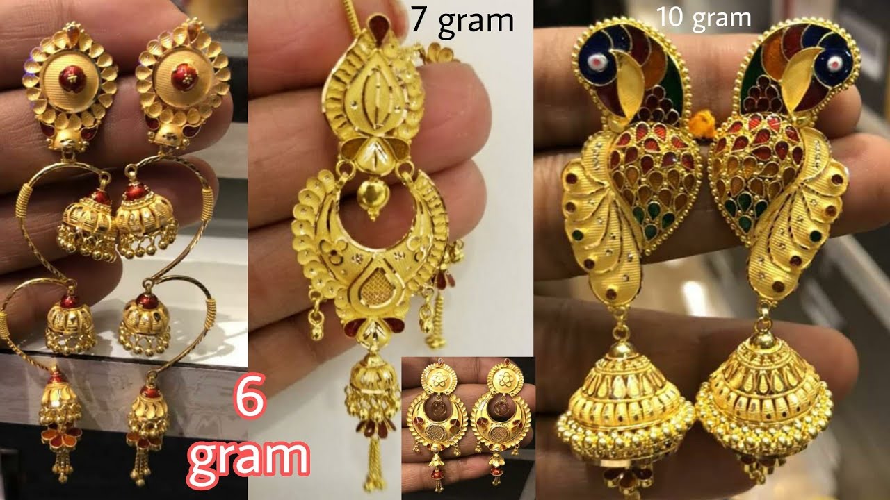 Gold Bali Earring (WGER2186)