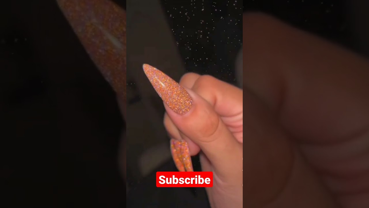 Easy Glitter Nail Art At Home 