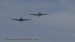 Avenger 2-Ship Flyby - Wwii Tbm Veterans Reunion 92714