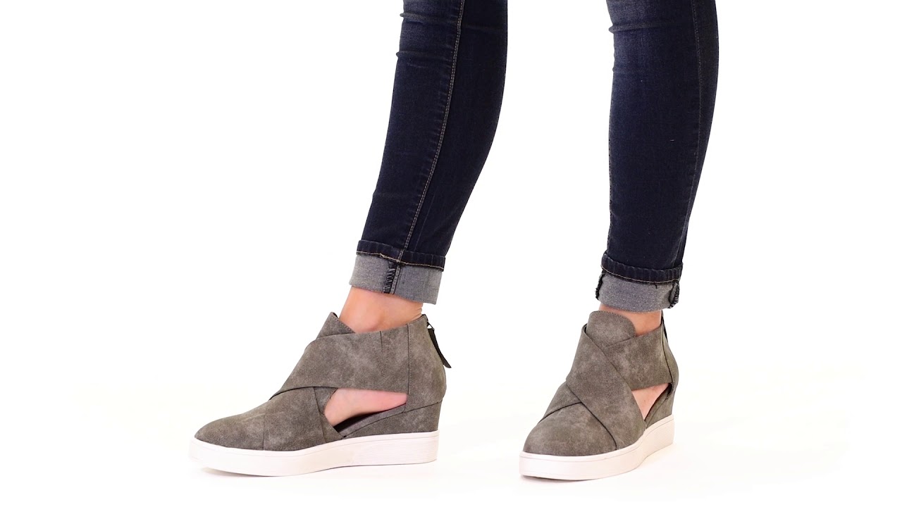 journee wedge sneakers