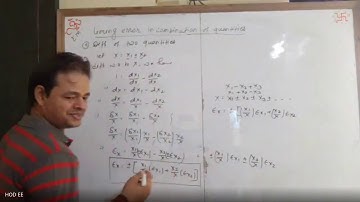 EM MI L5 Limiting error of combination of quantities