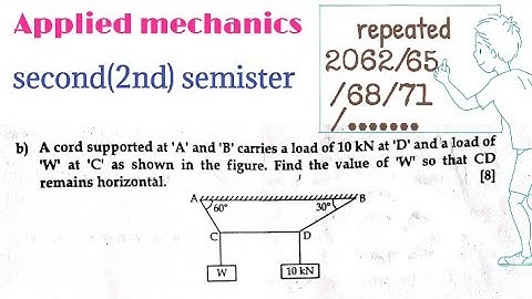 Applied mechanics 2nd semister🤔 ||numerical tricks