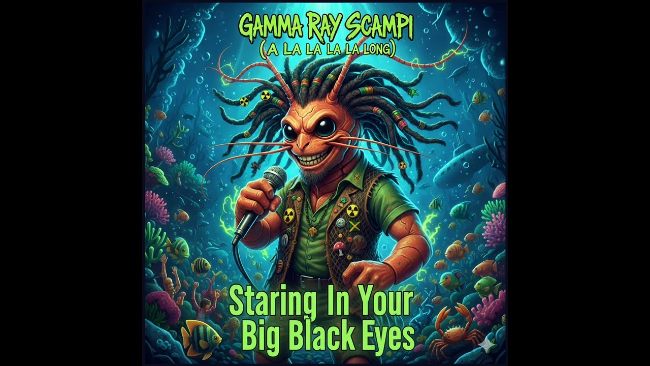 Staring in Your Big Black Eyes - Gamma Ray Scampi Band - Bman & Dyno Productions Radioactive Shrimp 