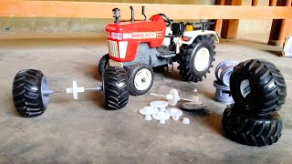 Tire and Gears For Rc Tractor | Toy Tractor | Happy Model Maker