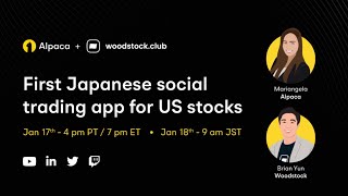 First Japanese Social Trading App for US stocks with Woodstock