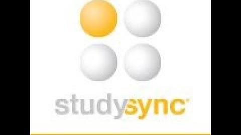Study Sync Textbook Tutorial