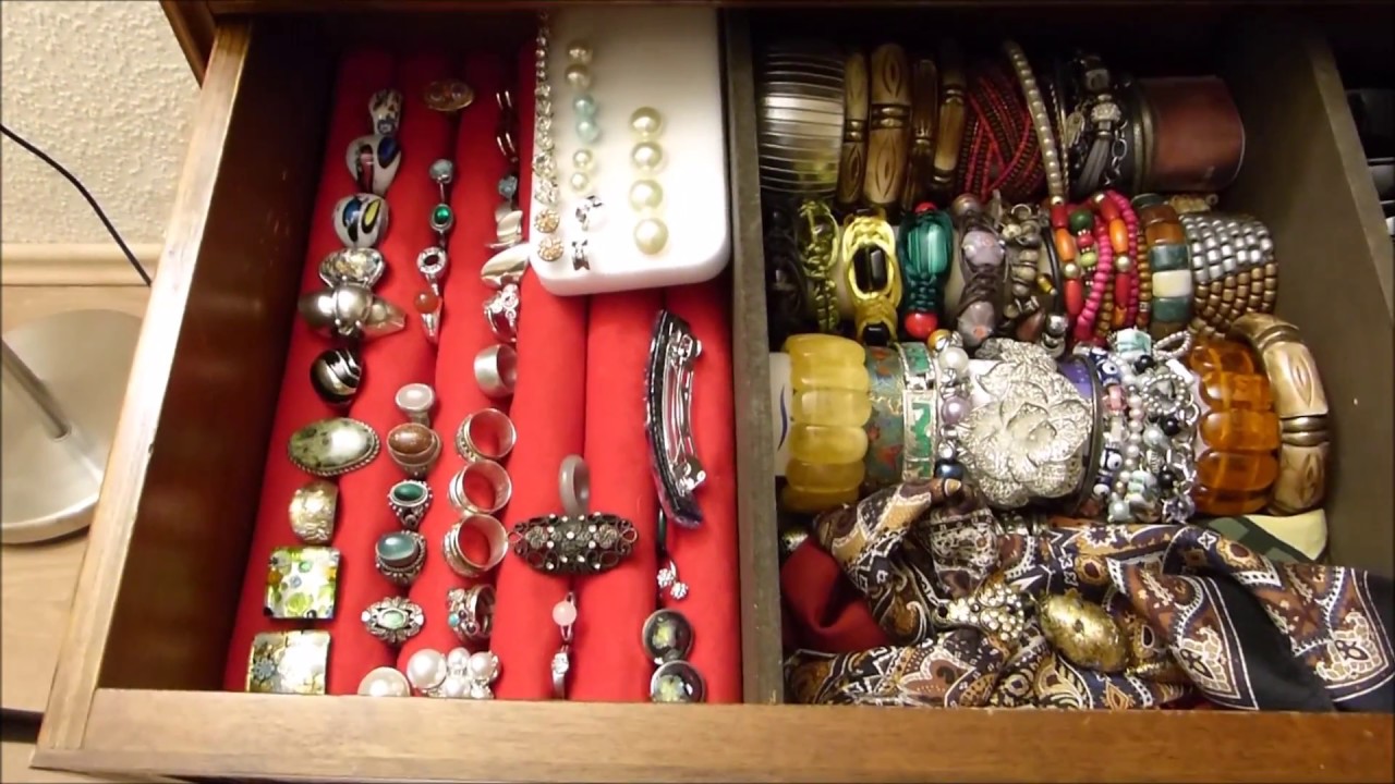 Как я храню бижутерию.Wie bewahre ich Schmuck. How I preserve jewellery. - YouTube