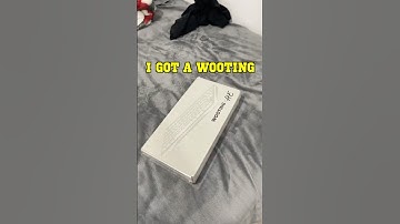 I BOUGHT THE WOOTING 80HE 🔥