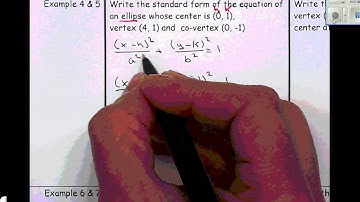 Algebra 2 - 9.1 Ellipses Part 3