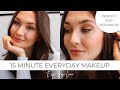MY 15 MINUTE EVERYDAY MAKEUP ROUTINE | QUICK AND EASY FOR BEGINNERS
