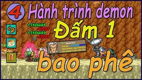 Ngọc rồng online - Hành trình Demon Tập 4 | Đi bản đồ kho báu bằng đấm 1 tiềm năng cực phê