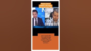 Remember when Gareth Soloway called the #bitcoin top?! #crypto