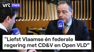 Ontbijtgesprek met N-VA-voorzitter Bart De Wever