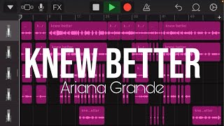 Ariana Grande - Knew Better Part Two (harmony tutorial)