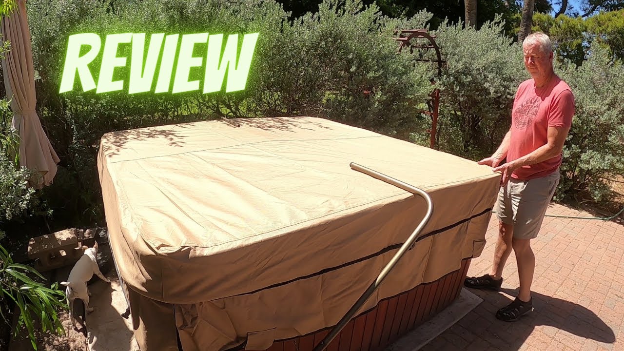 ULTCOVER Waterproof Hot Tub Cover review YouTube